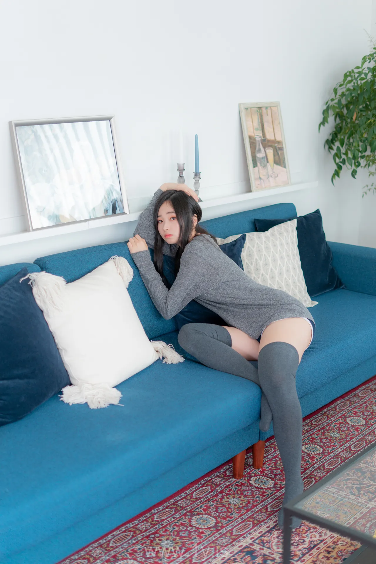 BamBi(밤비) NO.59 [CREAMSODA] Over knee socks